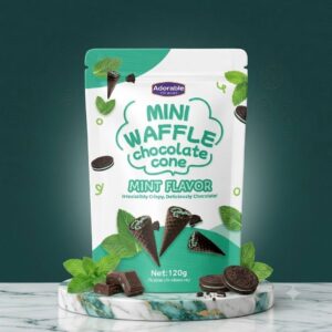 Mini Waffle 125g(Black Cone)